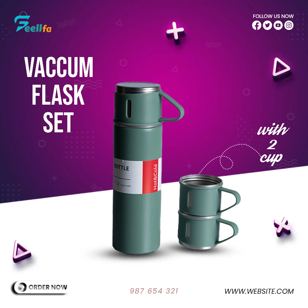 flask set 3 in 1