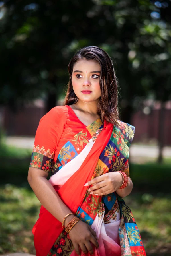 Premium Chanderi Silk Saree