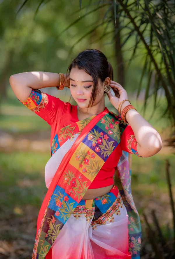 Premium Chanderi Silk Saree