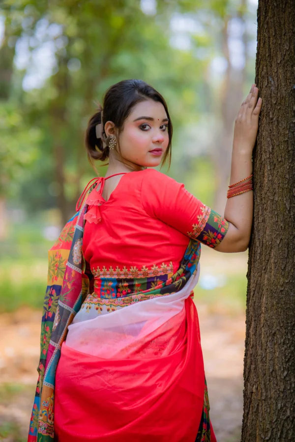Premium Chanderi Silk Saree